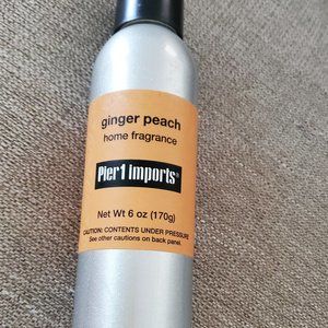 Discontinued rare scent Ginger Peach Pier1 home fragrance spray full